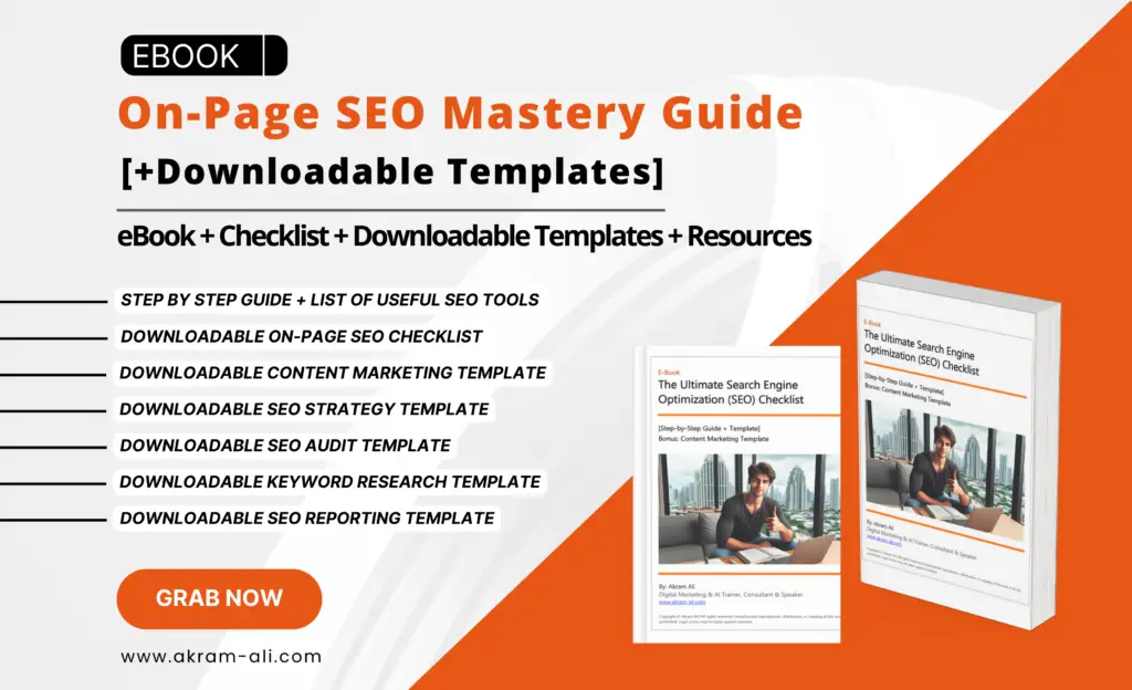 On-Page SEO Mastery Guide- Ebook Akram Ali